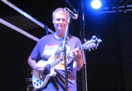 Mark Van Natta on guitar